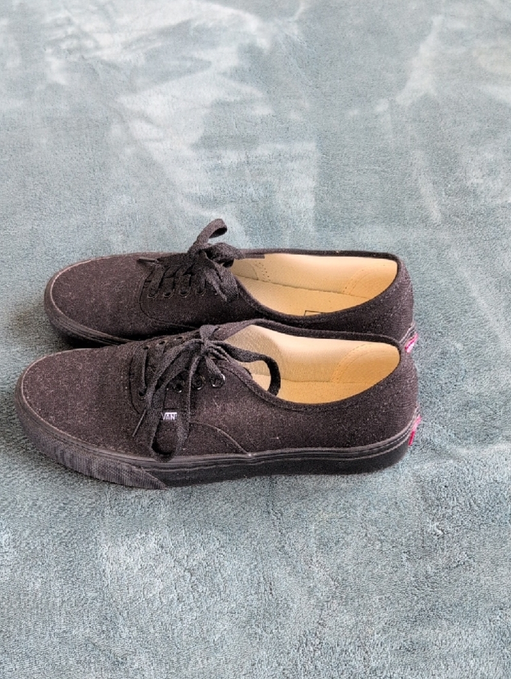 Vans Authentic Canvas Sneakers in Black - Picture 2 of 5